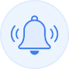 Cloche avec ondes