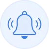 Cloche avec ondes