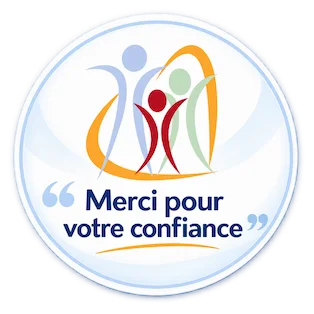 Medaillon de remerciement pour témoignages