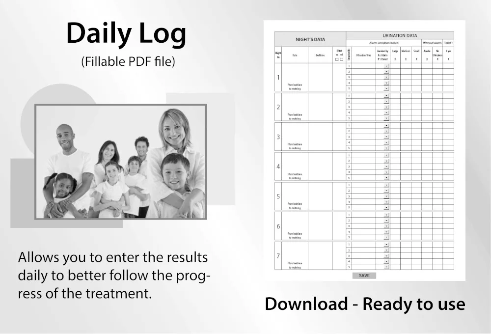 Daily log ready to use PDF